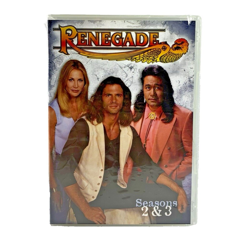 Renegade Seasons 2 & 3 DVD 6-Disc Set Anchor Bay New Factory Sealed